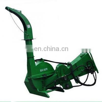 Forestry machinery 3 point hitch CE approved Chinese mini tractor pto driven portable bx42 bx62 bx92r small Wood chipper