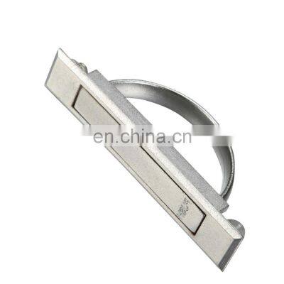 LS501-2 New Designed Chrome Plated Press Switch  Zinc Alloy Concealed Round Cabinet Handles