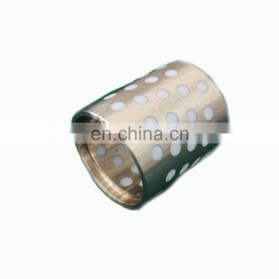 Casting Lubricating Copper Base Bushing Shoulder Graphite Copper Bushing Flange Bushing Oil Free