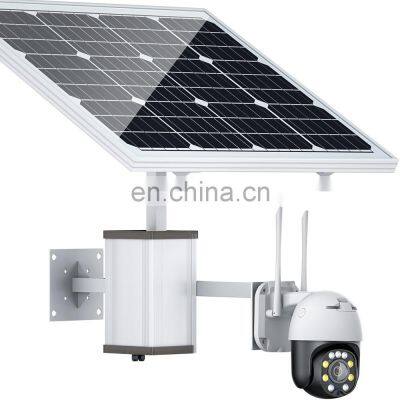 HD 5MP 5X ZOOM Security IP Camera Wireless 3G 4G SIM Card Outdoor PTZ CCTV Surveillance Cam 60W 30AH Battery Solar Panel CamHi