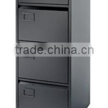 (DL-V4)Grey foldable 4 drawers metal slim file cabinets for sale