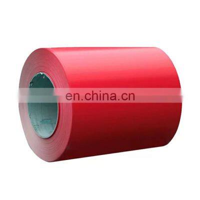 Hot Sale ASTM DIN BS Width 600-1500mm Zinc 30 DX51D S250GD RAL 5016 PPGI Color Coated Steel Coil