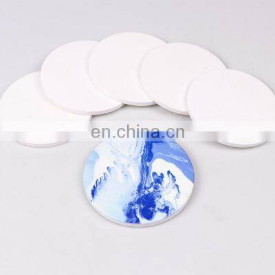 Gifts Porcelain Plates Blank Ceramic Coaster for Drinks photo-3