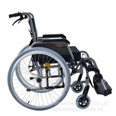 Economical and Inexpensive Heavy Wheelchair Quick Release Bathroom Wheelchair for Elderly Disabled photo-3