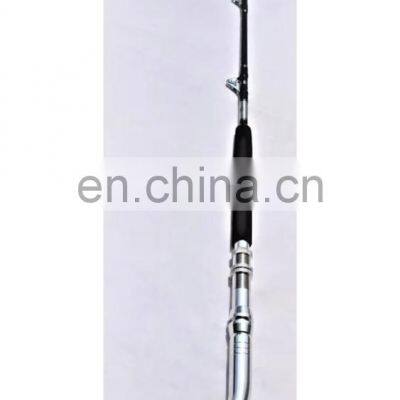 Solid Fiberglass Boat Trolling Fishing Rod With Bent Handle photo-2