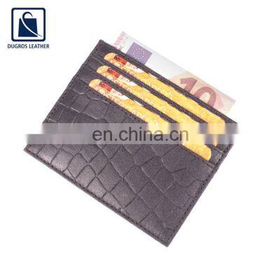Factory Direct Sale Optimum Quality Top Selling Unique Design Genuine Leather Card Case Holder at Reasonable Price photo-4