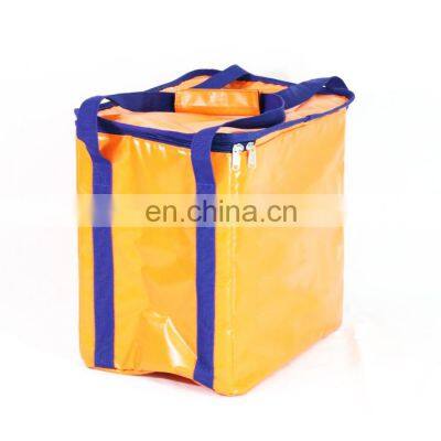 Foldable Lunch Insulated Cooler Bag Heated Food Delivery Bag Thermal