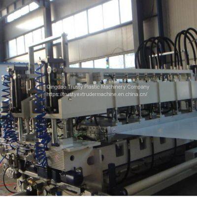 PP/PE /PC Plastic Hollow Plate/Board/Sheet Extruder Machine Production Line photo-2
