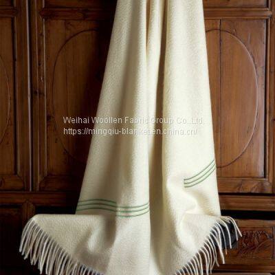 100% cashmere/pashmina throw blanket ,high quality luxury gift blanket