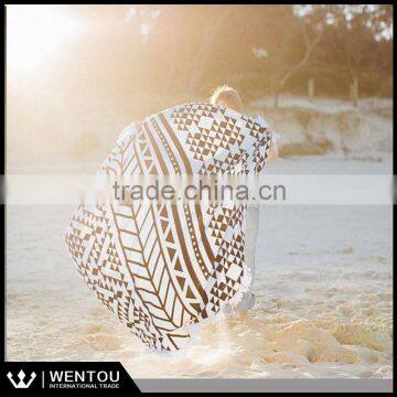 Bohemian Beach Towel Printed Roundie photo-3