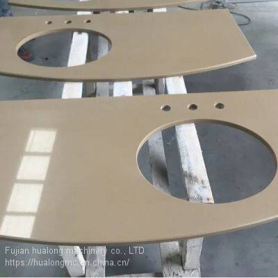 HUALONG Machinery HKNC-450 High Speed Monoblock Stone Cutting Marble Cnc Machine Bridge Saw 5 Axis for Slab Tombstone Machinery