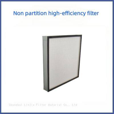Aluminum Frame High-efficiency Filter Without Partition photo-3