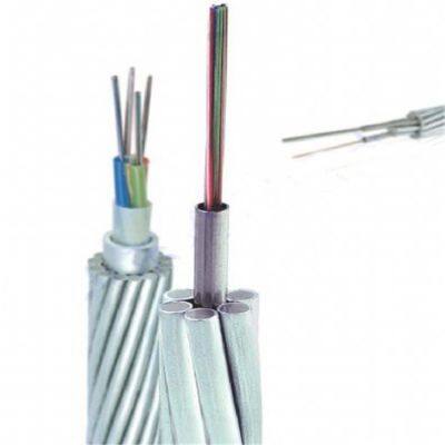 High Voltage OPGW 24Core Single Mode Fiber Optic Cable