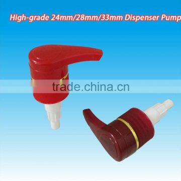 28mm metal liquid foaming hand soap dispenser plastic pump