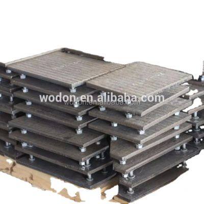 Wodon Hot-Rolled Wear Resistant Steel CO Plate Feeder Chute Cement Mining Industry ASME AISI Standards Custom Cutting Welding photo-6