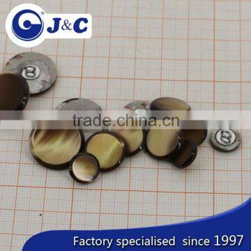 2015 Cheap Dying, Spraying, Electroplate, Laser Logo ,printing,Resin Doming Trocas Shell Button photo-4