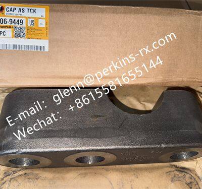 Caterpillar D10 Bulldozer Parts 306-9449 Track Idler Wheel Installation Cover photo-2