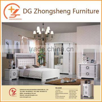 Dongguan factory wooden bedroom furniture