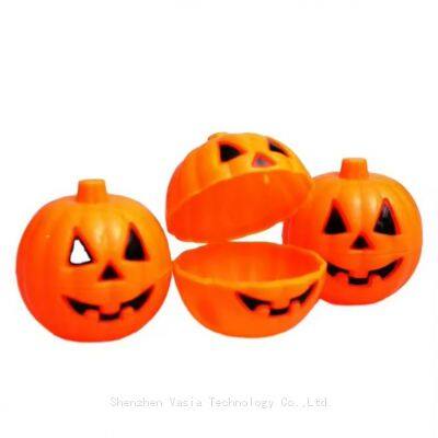 Small Pumpkin Candy Jars - Halloween Mini Storage for Party Favors Decor