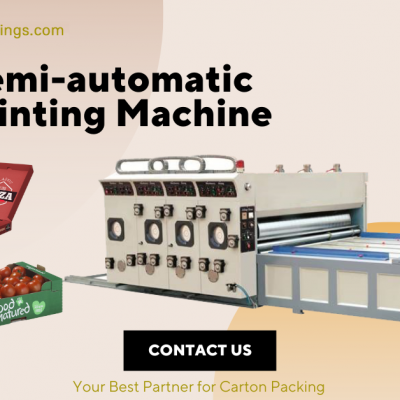 Heavy-Duty Printer Slotter for Corrugated Packaging Manufacturing