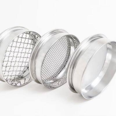 Industrial Grade 316L Steel Perforated Plate Sieves Factory Round Hole 50mm 12 Inch for Large Particle Screening