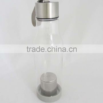 Plastic Tea Mug With Stainless Steel Tea Infuser Filter