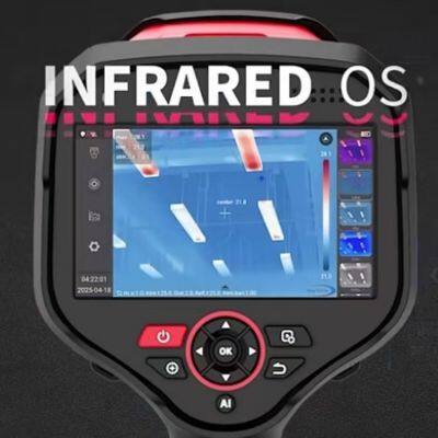 RT400 Wärmekamera Android-Betriebssystem Trendanalyse, Flächenmessung Vollszeneanalyse