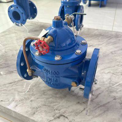CHX ALLP-16P Manual Hydraulic Regulating Control Valve Flange Port Ductile Iron (GGG50) Water Application 10 Bar Pressure Rating photo-5