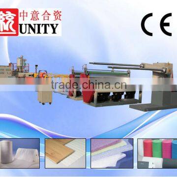 HIGH SPEED Pe foam sheet production line