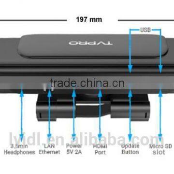 2015 newest smart box box t8 android 4.4 tv box with CE certificate