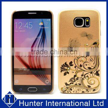 Beautiful Flower Diamond TPU Case For Samsung S6