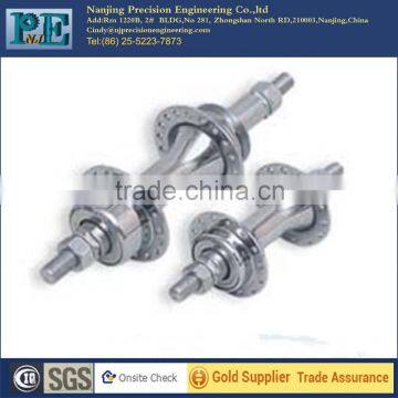 Customized good quality cnc machining bicycle shaft parts
