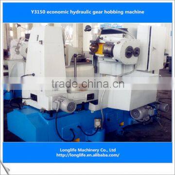 Y3150e economic hydraulic gear hobbing machine                        
                                                Quality Choice