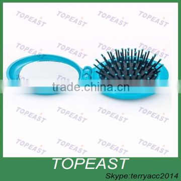 Professional Portable TOPEAST Hair Brush Wet Brush with Mirror