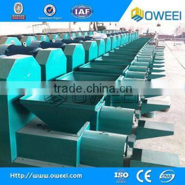 High capacity wood chips charcoal briquettes making machine