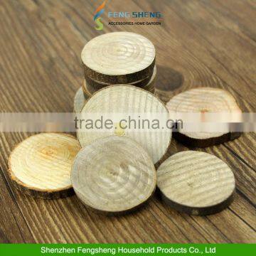 10x Ash Wood Tree Slice Wedding Centrepiece 13-17cm x 1" Rustic Wedding photo-3