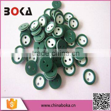 2 Holes Round Pattern Clothes DIY Resin Sewing Buttons photo-3