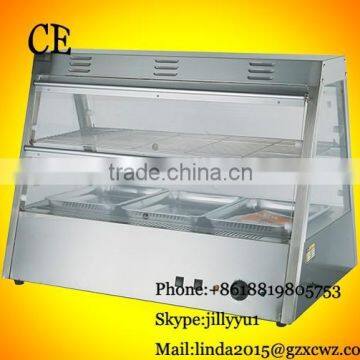 snack hot counter display warmer