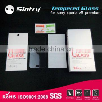 NEW!!!!High permeability 5.5 inch tempered glass screen Transparent 0.3mm tempered glass for sony xperia z5 premium