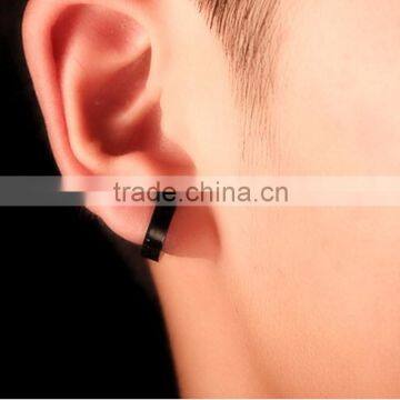 Fashion Men Women No Piercing Clip Earring Round Ear Cuff photo-3