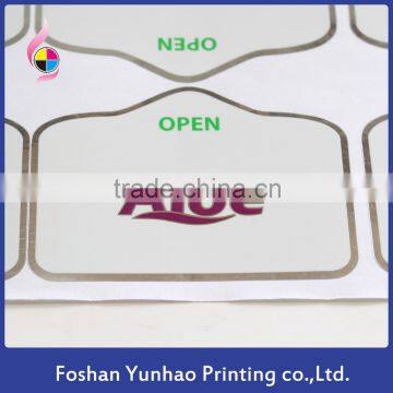Environmental-friendly Label Sticker Sanitary Napkins Sealing Label Printing photo-3