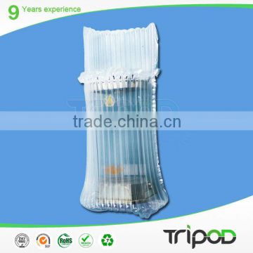 factory supplying plastic inflatable air bag ,plastic inflatable column bag packaging, inflatable air bag packaging