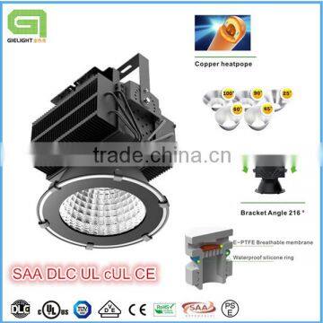 SAA DLC UL cUL CE RoHS 500w led high bay light 120 degree beam