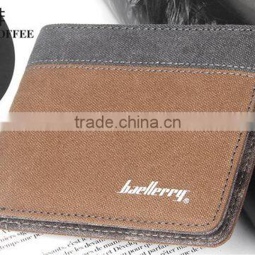 Stock Fashion Black Check Grain Wallet for Men photo-4