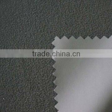 100% Polyester Soft Polar Fleece pu Coated Fabric for Shoes Linner photo-5