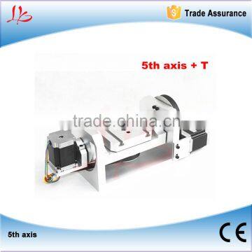 Newest product 5th axis with table for cnc router
