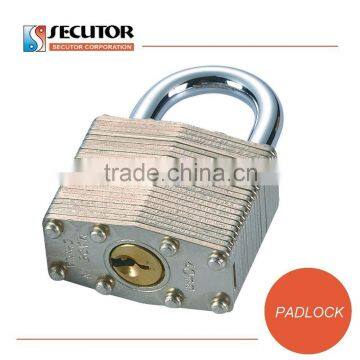 Metal Keyed Alike Laminated Steel Padlock