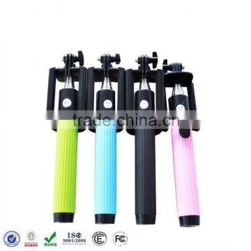 Camera wholesale with bluetooth shutter button selfie stick