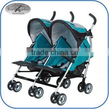 steel twin stroller