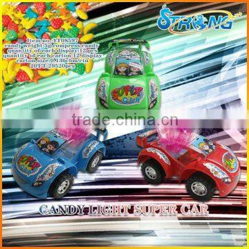 Candy Light Spark Car Toy Candy